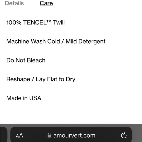 Amour Vert NWT Women's Tencel Twill Wide Pant - Picture 10 of 10